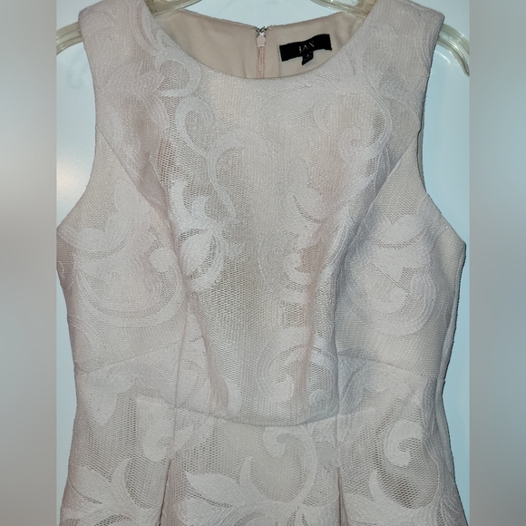 Jax pink lace overlay dress size 4 - Picture 3 of 7